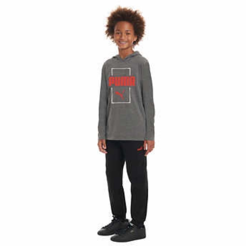 PUMA Youth 3-piece Set, Red - Picture 2 of 7